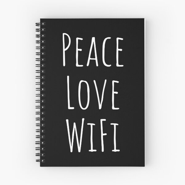 Item preview, Peace Love Wifi designed and sold by StatueGalaxy.