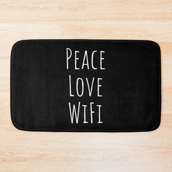 Item preview, Peace Love Wifi designed and sold by StatueGalaxy.