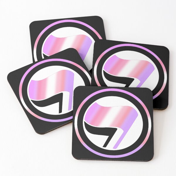 Item preview, Antifa Pride (Trans Lesbian Pride) designed and sold by Anarcha-Maenad.