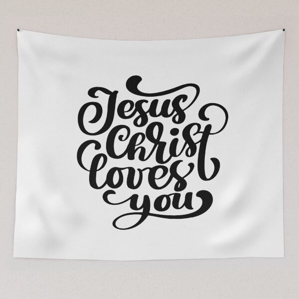 Item preview, Jesus Christ Loves You designed and sold by Broken Concrete.