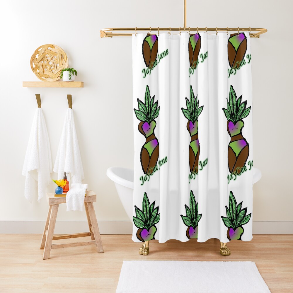 "Ms. Hemp" Shower Curtain for Sale by JayCeeAmazingg Redbubble