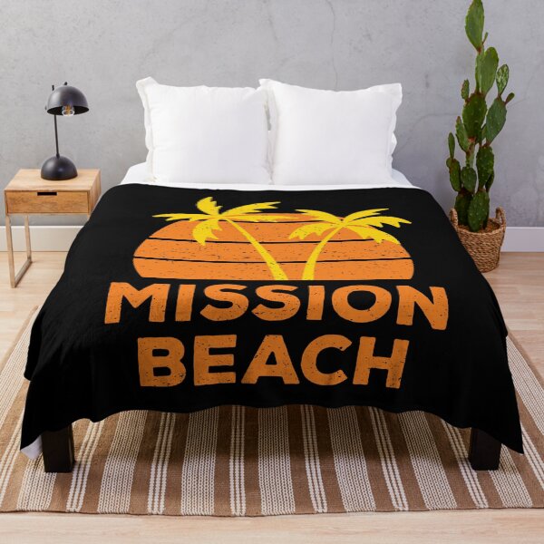 Item preview, Mission Beach Retro designed and sold by teesaurus.