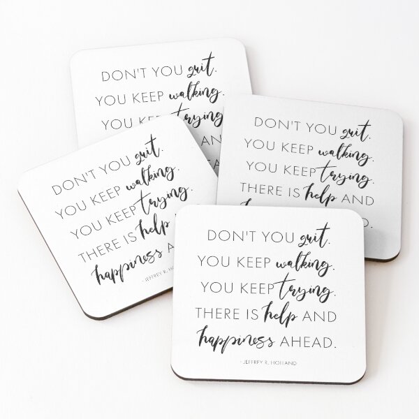 Item preview, Don't You Quit designed and sold by melissawight25.