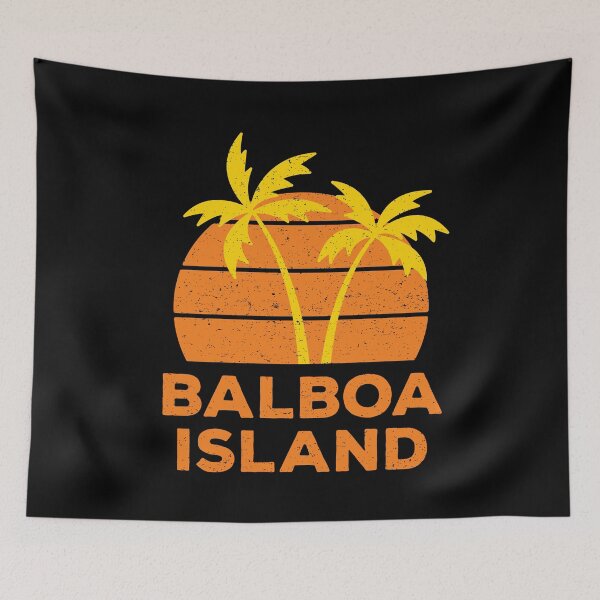 Item preview, Balboa Island Retro designed and sold by teesaurus.