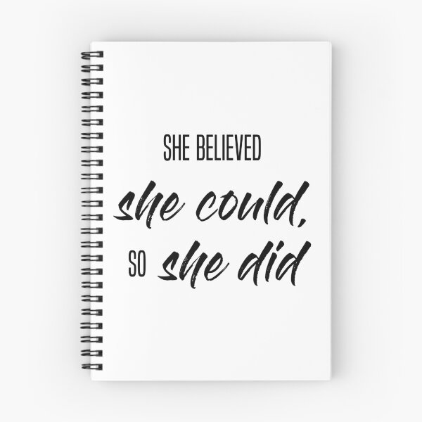 Item preview, She believed she could so she did designed and sold by synthesizer.