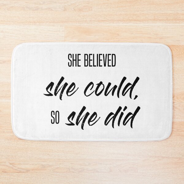 Item preview, She believed she could so she did designed and sold by synthesizer.