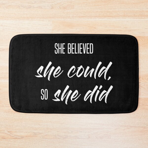 Item preview, She believed she could so she did designed and sold by synthesizer.