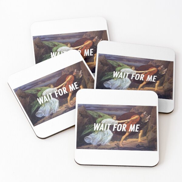 Item preview, Hadestown Orpheus and Eurydice Wait For Me Art  designed and sold by lumo-ly.