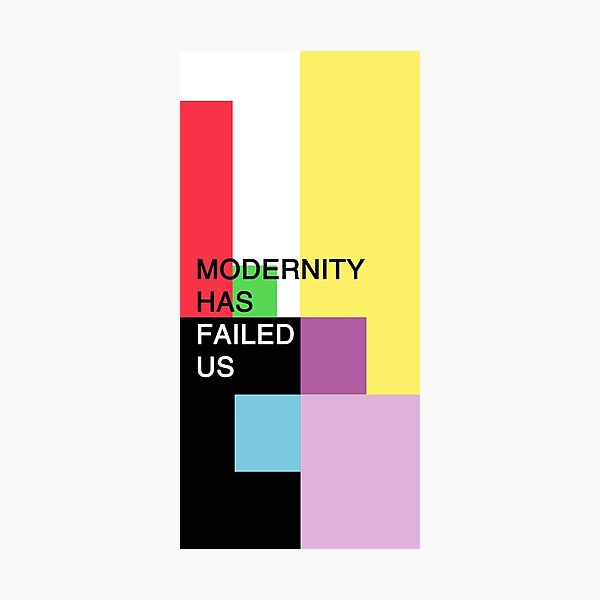 The 1975 - Modernity Has Failed Us Photographic Print