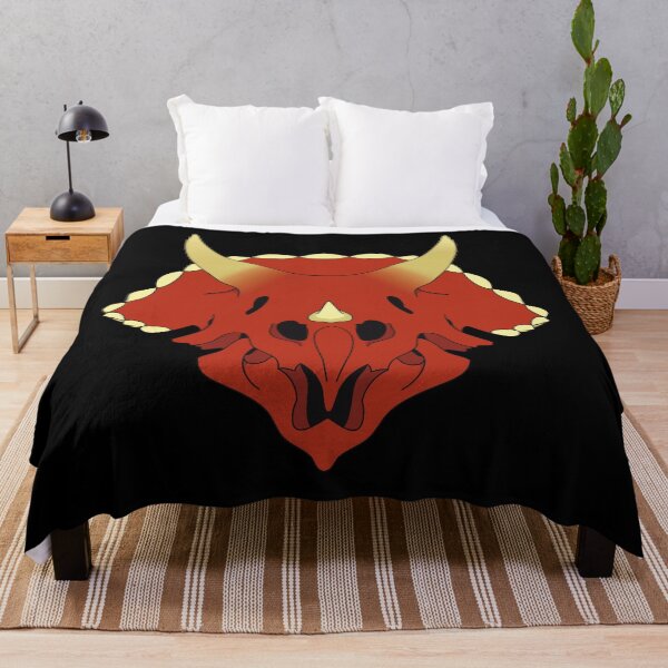 Item preview, Red Triceratops Skull designed and sold by SirCrim.