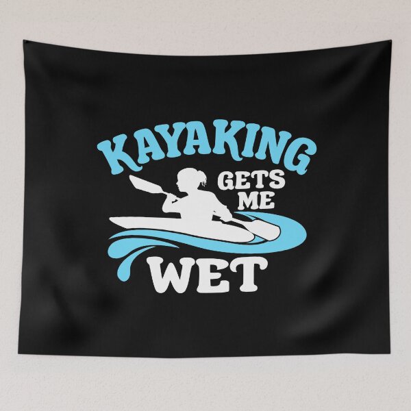 Item preview, Kayaking Kayak Kayaker Canoe Canoeing Canoeist designed and sold by Krautshirts.
