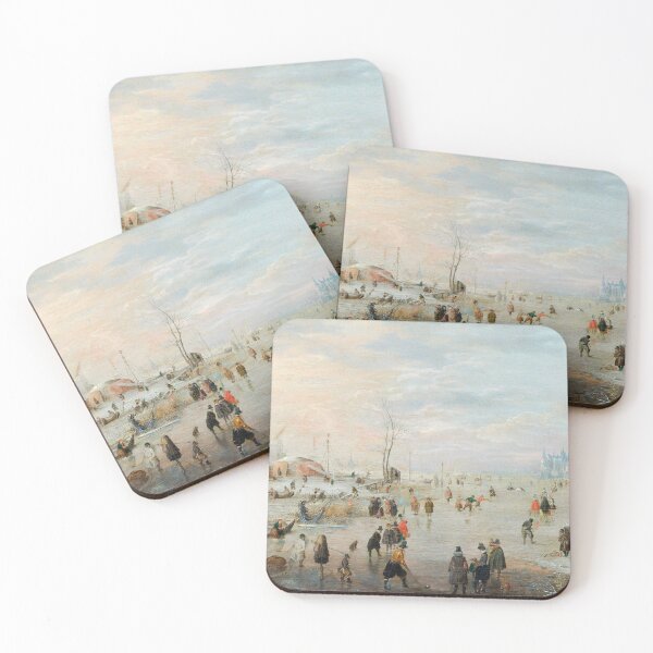 Item preview, Enjoying the Ice Hendrick Avercamp c. 1615 - c. 1620  designed and sold by Kyle Hamar.