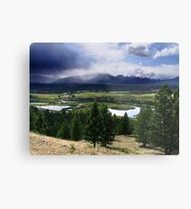 Kootenays Thunderstorm Metal Print