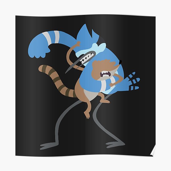 Minimal Regular Show Poster
