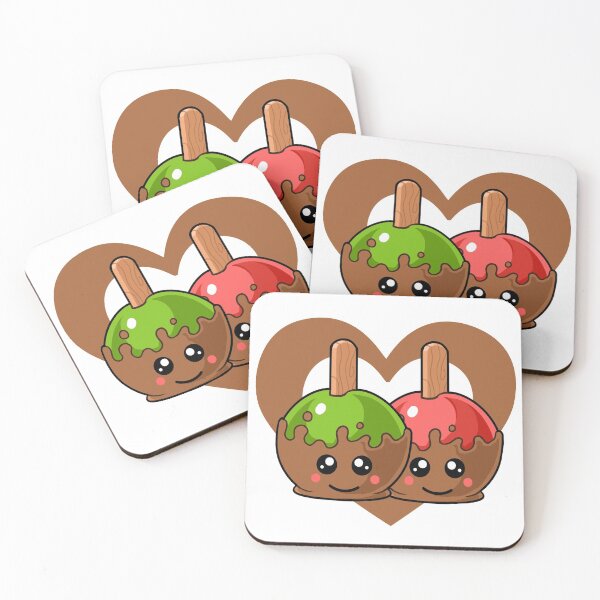Item preview, Cute Caramel Apple Heart designed and sold by eternallygifted.