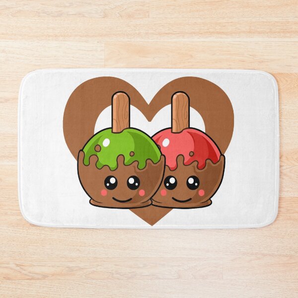 Item preview, Cute Caramel Apple Heart designed and sold by eternallygifted.