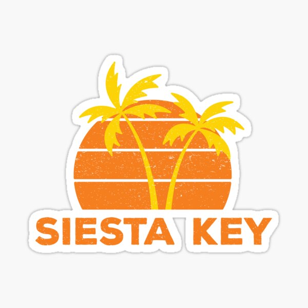 Siesta Key Vibes Sticker