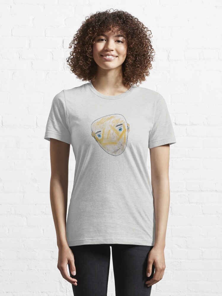 Alternate view of Blue-Eyed Bald Man Tee Essential T-Shirt