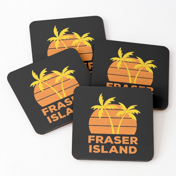 Item preview, Fraser Island Retro designed and sold by teesaurus.