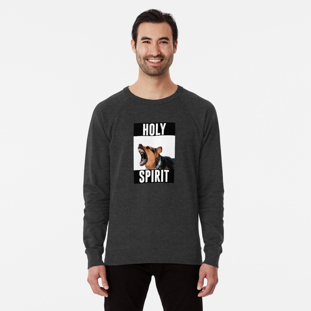 Holy spirit dog hoodie clearance