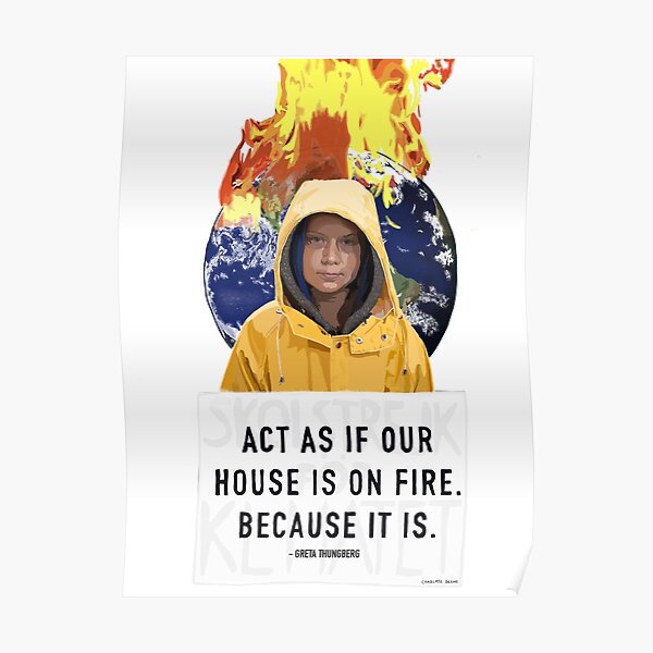 Greta Thunberg Poster