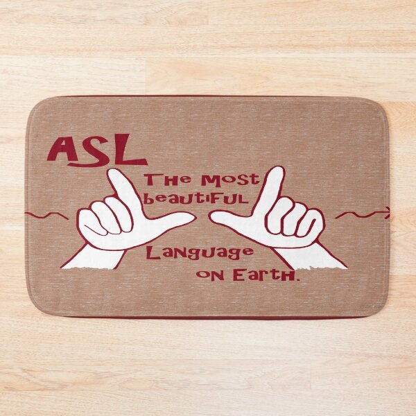 Item preview, ASL The Most Beautiful Language designed and sold by EloiseArt.