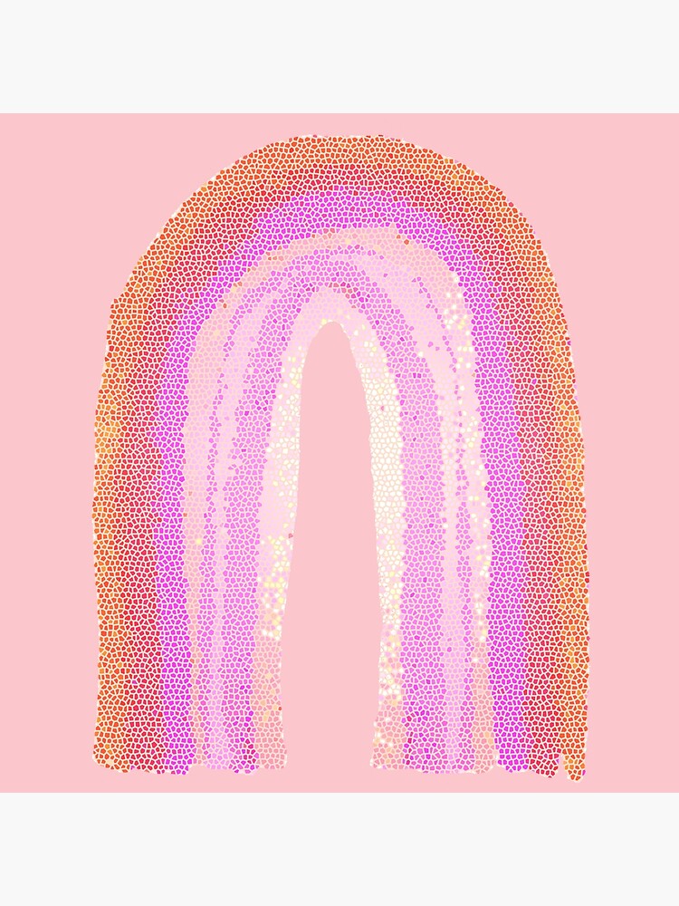 Regenbogen rosa pattern von RanitasArt
