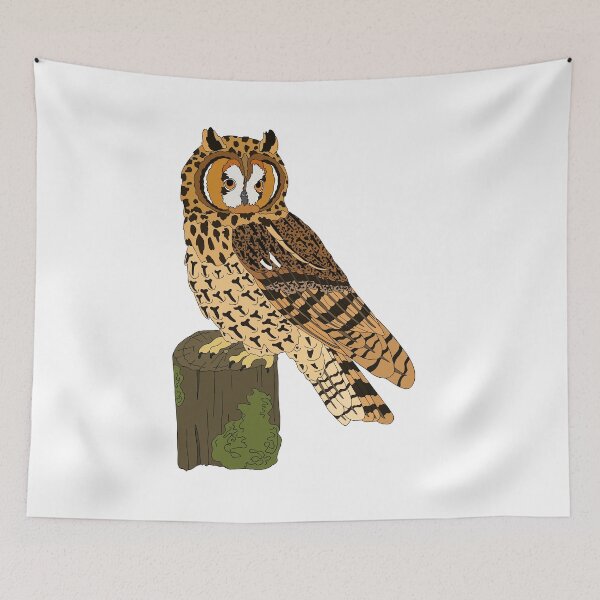Item preview, Long-Eared Owl designed and sold by nolessjess.