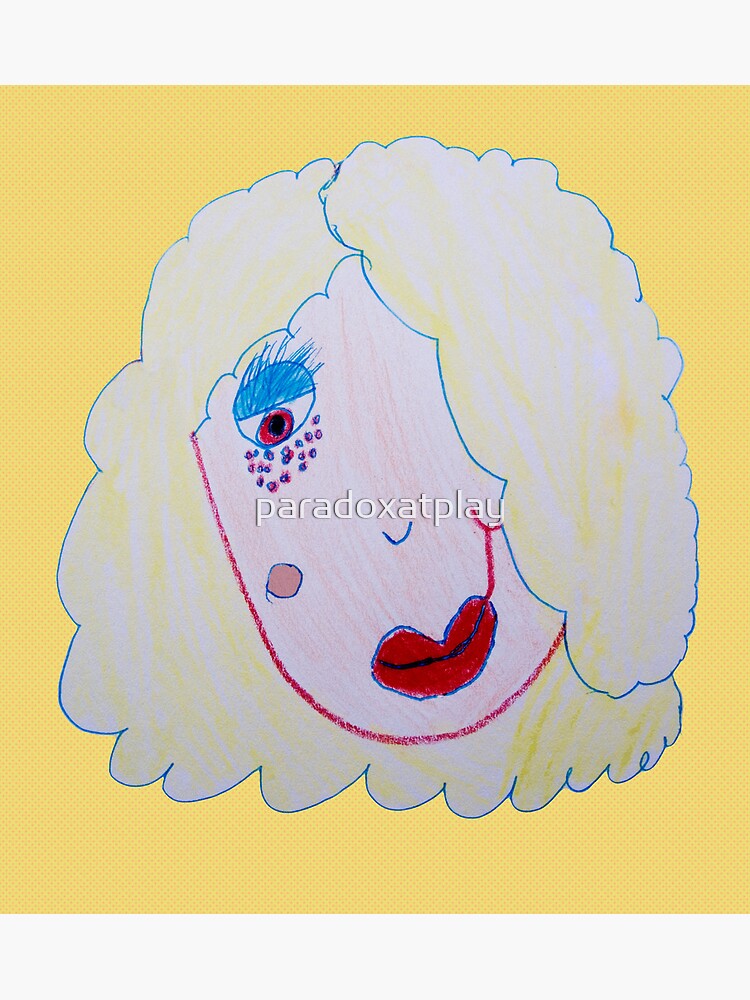 Blonde Girl With Freckles by paradoxatplay
