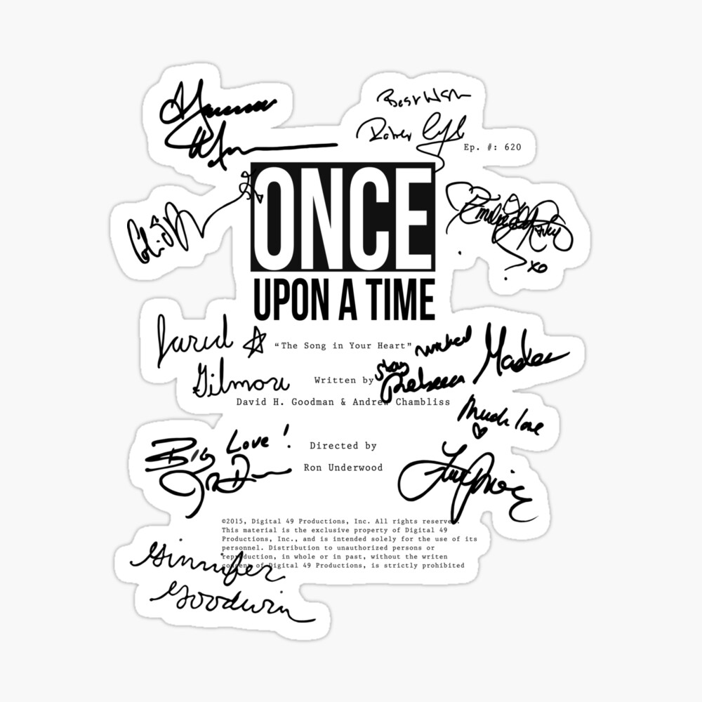 Ouat Script 6 Spiral Notebook By Capnmarshmallow Redbubble