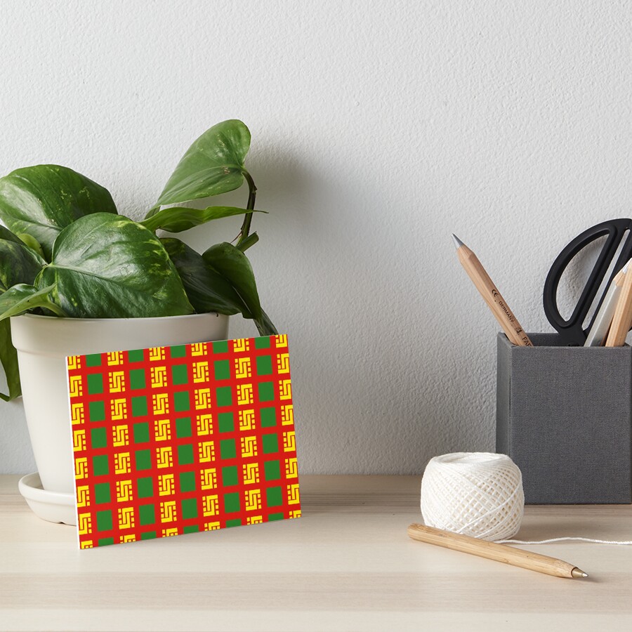 Item preview, Art Board Print designed and sold by SunuDesign.