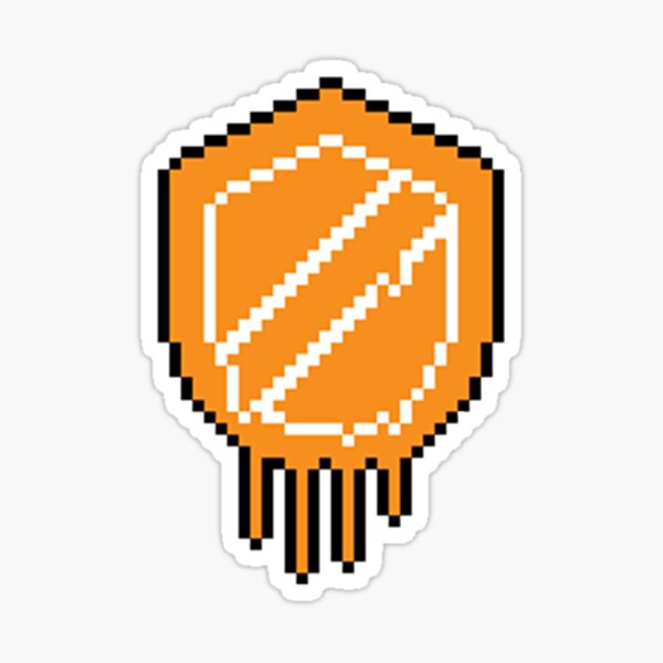 Artikel-Vorschau von Sicherheitslücke durch Einschmelzen Pixel Art Logo, designt und verkauft von AwkwardPinecone.
