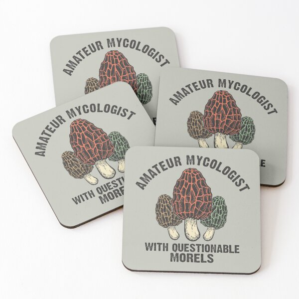 Item preview, Amateur Mycologist with Questionable Morels biology lover gift designed and sold by alenaz.