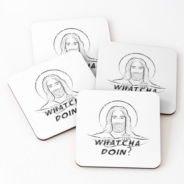 Item preview, Jesus Is Watching Funny Meme designed and sold by Phaedra Jones.