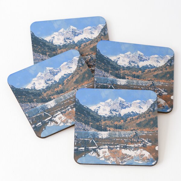Item preview, The Wonderful Maroon Bells designed and sold by AM FineArtPrints.