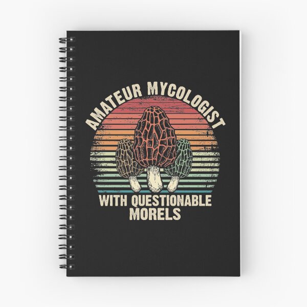 Item preview, Funny Mushroom Forager Gift Amateur Mycologist with Questionable Morels in Vintage Style designed and sold by alenaz.