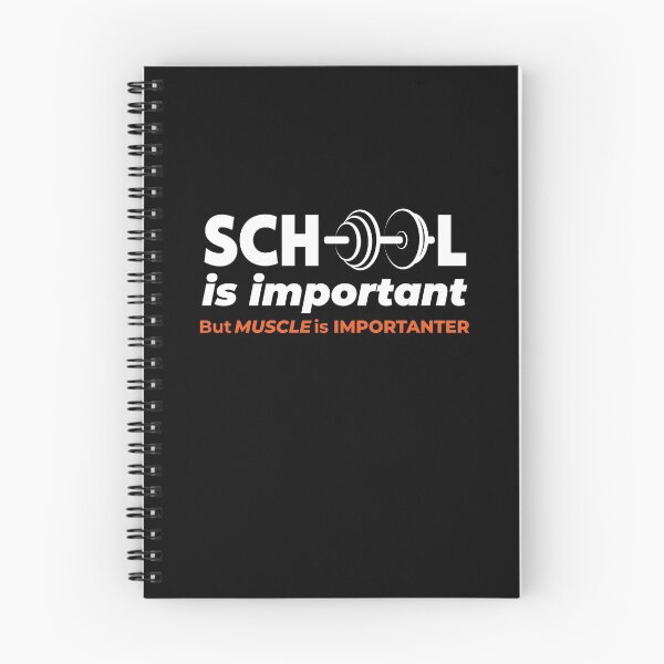 Item preview, School Is Important But Muscles Are Importanter designed and sold by Phaedra Jones.