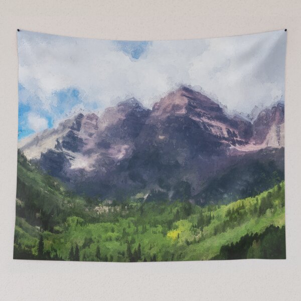 Item preview, The Wonderful Maroon Bells designed and sold by AM FineArtPrints.