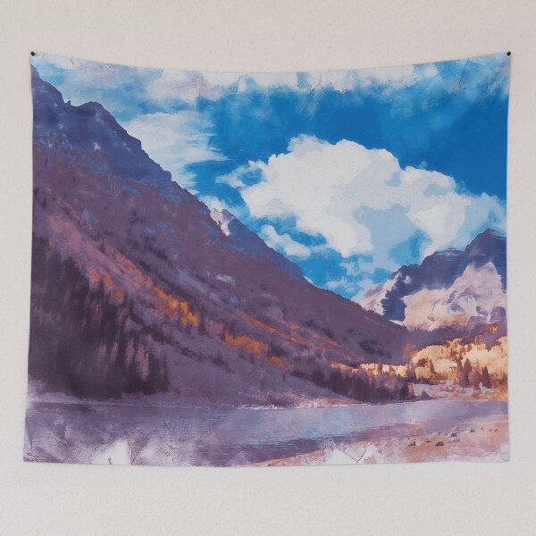 Item preview, The Wonderful Maroon Bells designed and sold by AM FineArtPrints.