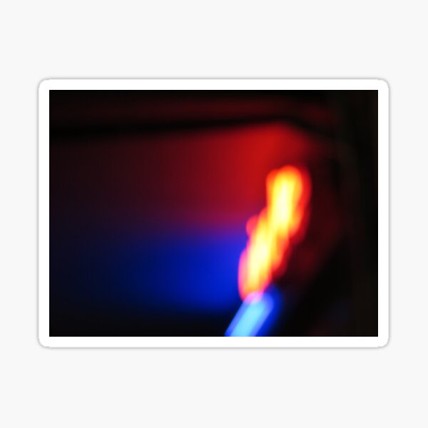 Play of light Sticker
