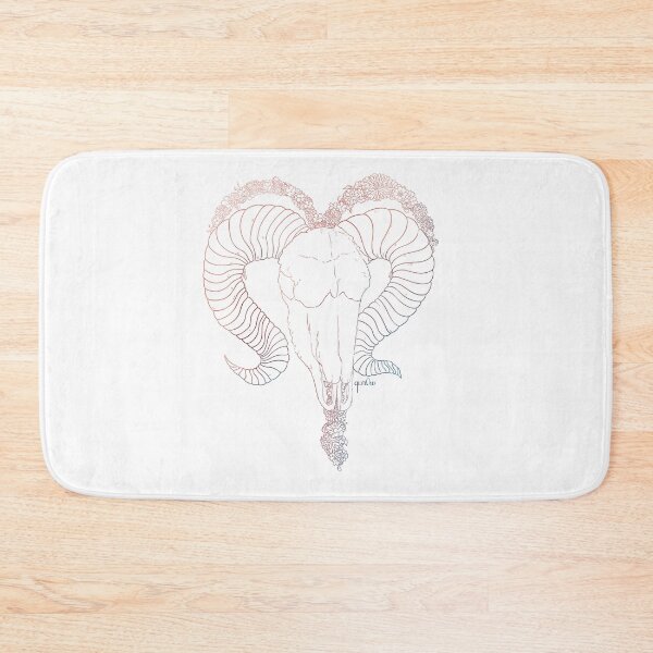 Item preview, Aries Skull - Quarter colour designed and sold by Qur0w.