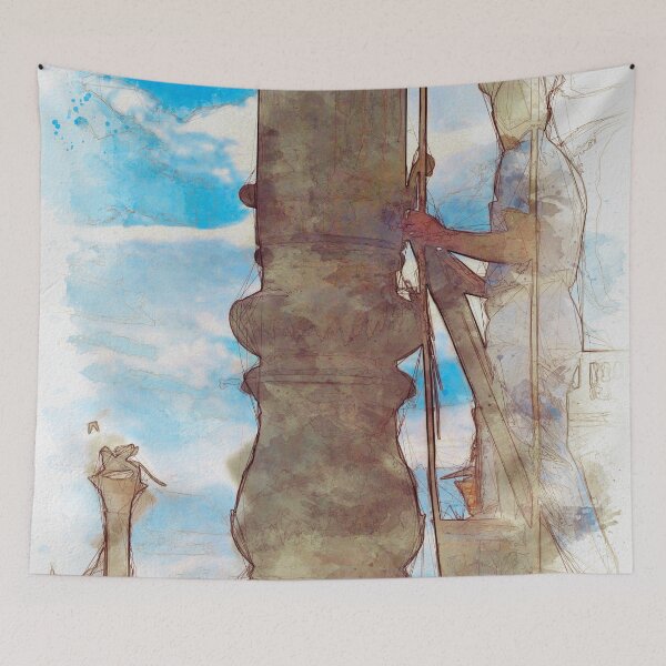 Item preview, Venezia Navy Marine hoist a flag - SKETCH designed and sold by Art-Frankenberg.