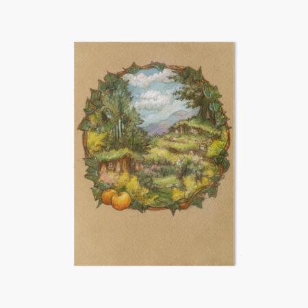 September in the Shires Art Board Print