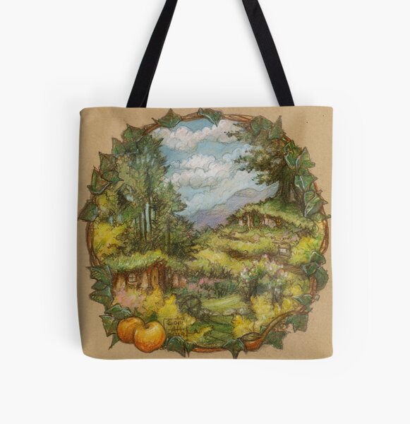 September in the Shires All Over Print Tote Bag