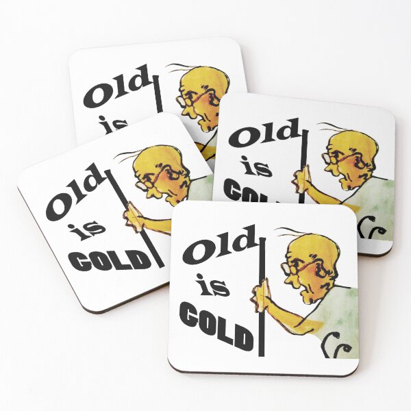 Item preview, Old is Gold designed and sold by hutofdesigns.