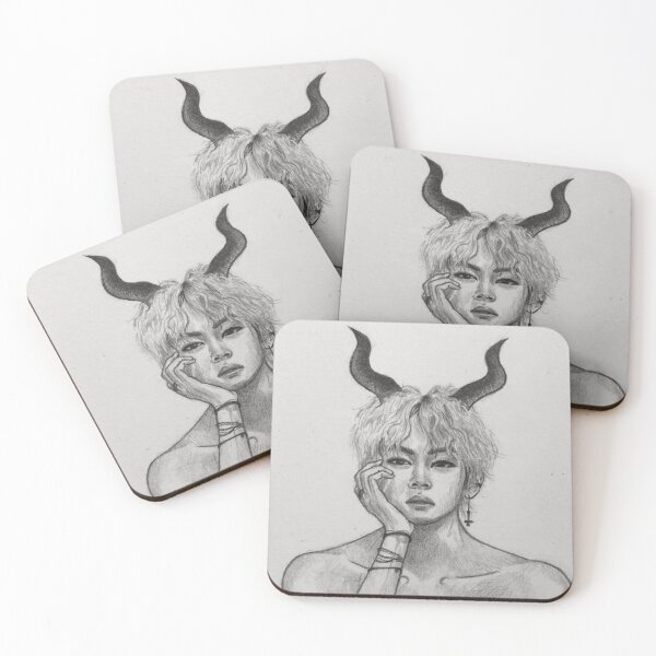 Item preview, Demon - Taehyung designed and sold by sweatae.