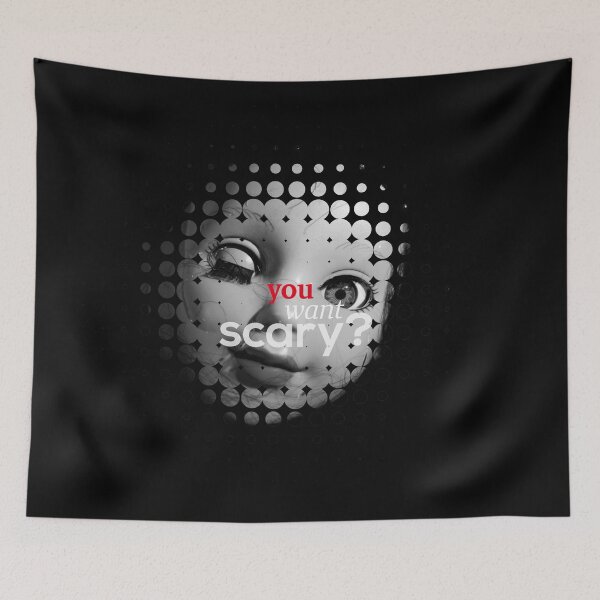 Item preview, You want scary? designed and sold by Urosek.