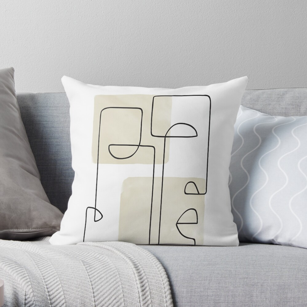Item preview, Throw Pillow designed and sold by TheRedFinch.