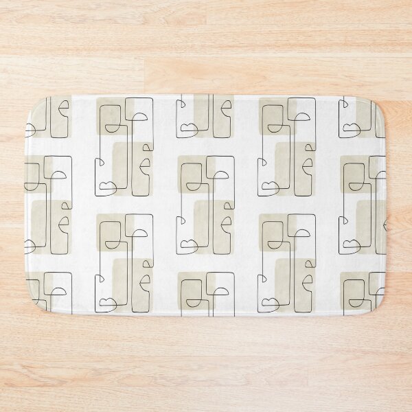 Item preview, Abstract Faces- Line Art designed and sold by TheRedFinch.