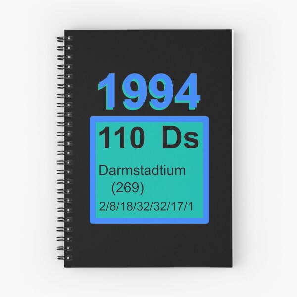 Item preview, Darmstadtium 1994 designed and sold by saechla.